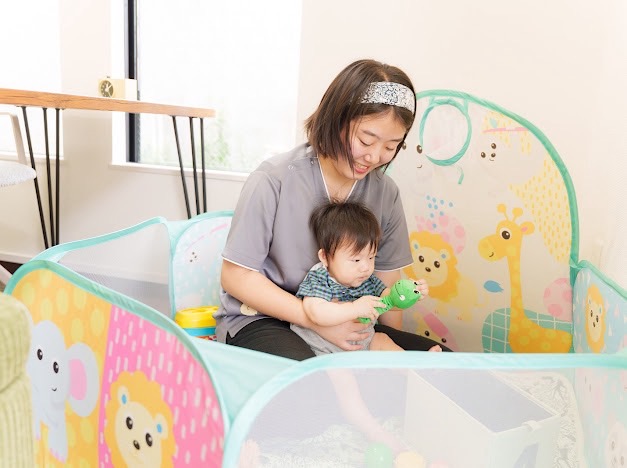 セルフケアのご案内の様子。